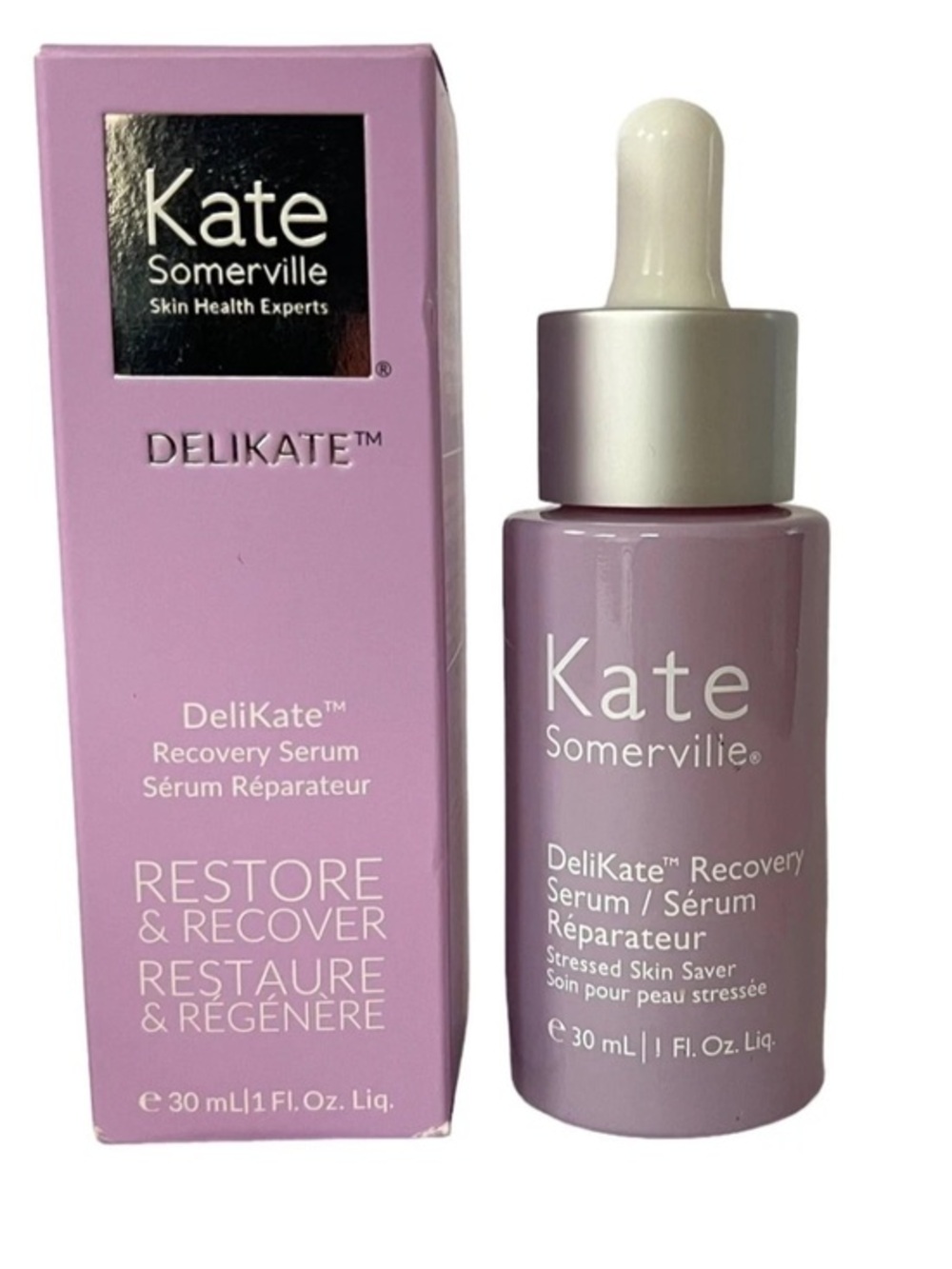 NWT 1oz Full Size! KATE SOMERVILLE ‘DeliKate’ RESTORE & RECOVER Recovery Serum